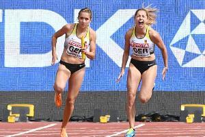 Frauen-Staffel verpasst Bronze über 4x100 m um 17 Hundertstelsekunden