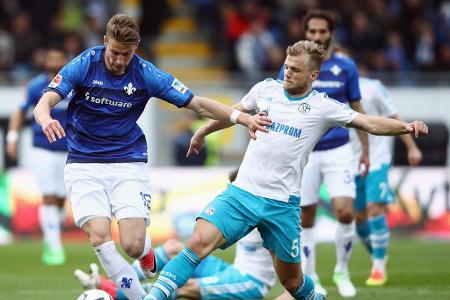 Letzte Saison noch von Schalke an Darmstadt ausgeliehen, nun scheint sich erneut ein Wechsel anzubahnen: Neben den Lilien is...