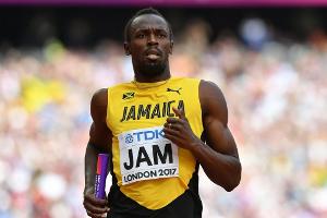Bolt zeigt Röntgenbild als Beweis für Verletzung