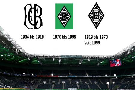 Nachdem man die Initialien des 'Fußball Club Borussia' abgelegt und aus dem Logo verbannt hatte, lief man nur noch mit der b...