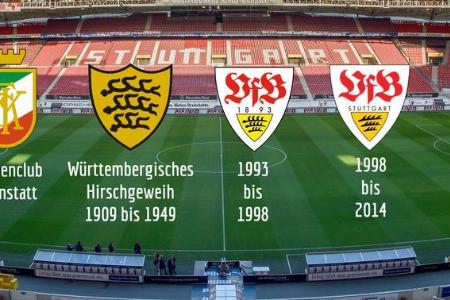 In Stuttgart ging die letzte 'Veränderung' des Wappens von den Fans aus. 80% der versammelten Mitglieder entschieden 2013 au...