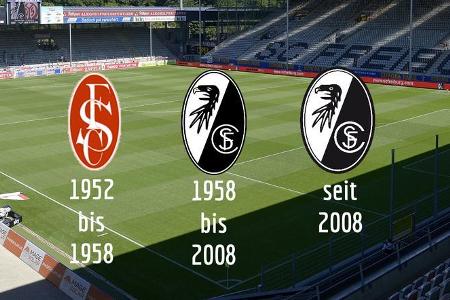 Der Klub aus dem Schwarzwald hat sein Logo seit Ende der sechziger Jahre im Vergleich zum großen Schritt davor nur marginal ...