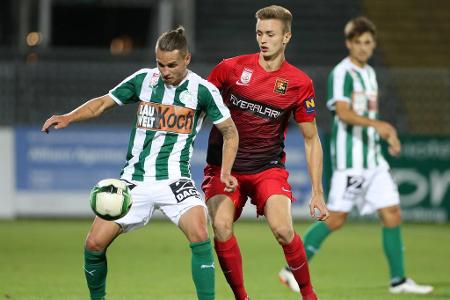Dank Toren von Dominik Starkl (5.), Thomas Ebner (43.) und Christoph Knasmüllner (45.) war das Match bereits zur Pause entsc...