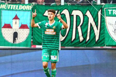 Berisha schickte Boli Bolingoli-Mbombo auf die Reise, dessen Flanke legte Schaub auf Ljubicic ab und der 19-Jährige traf mit...