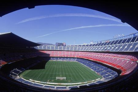 Das Camp Nou in Barcelona ist einer der legendärsten Fußballtempel der Welt.