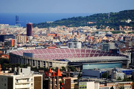 Das Rund liegt mitten in Barcelona.