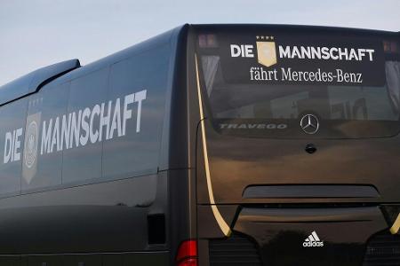 Nach WM-Qualifikation: Neuer Bus für die deutschen Weltmeister