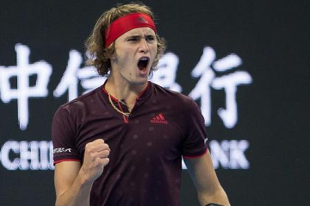 Zverev nach Halbfinaleinzug in Peking für ATP-WM qualifiziert