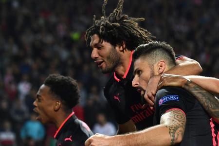 EL: Arsenal marschiert, Bilbao gleich spät aus, Austria verliert