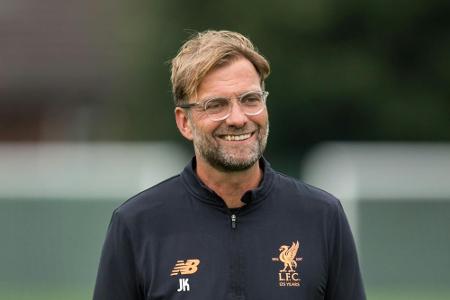 Klopp wünscht Sturmjuwel Brewster fröhliche Party mit Klopp wünscht Sturmjuwel Brewster fröhliche Party mit