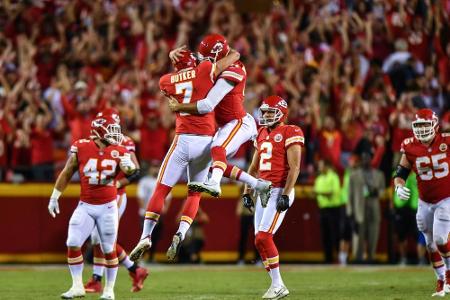 Kansas City Chiefs wahren als einziges NFL-Team weiße Weste Kansas City Chiefs wahren als einziges NFL-Team weiße Weste
