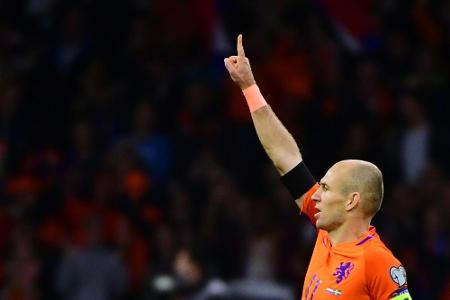 Robben beendet Karriere in der Nationalmannschaft