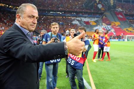 Nicht ein, nicht zwei, gleich drei Mal übernimmt die türkische Trainer-Legende Fatih Terim die Geschicke bei Galatasaray. Se...