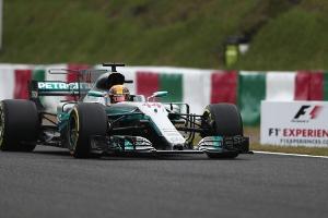 Hamilton in Japan erstmals auf der Pole - Vettel auf Startplatz zwei