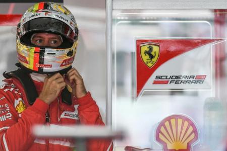Einbau neuer Antriebsteile: Ferrari sichert Vettel ab Einbau neuer Antriebsteile: Ferrari sichert Vettel ab