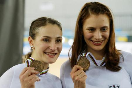 Bahnrad: Vogel sprintet ohne Niederlage zu Gold, Levy siegt im Keirin Bahnrad: Vogel sprintet ohne Niederlage zu Gold, Levy siegt im Keirin