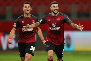 Teuchert trifft spät - FCN rettet den dritten Platz