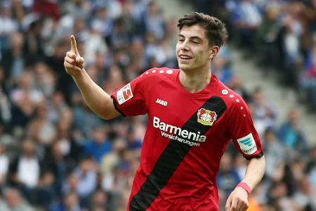 Leverkusens Havertz gelingt Viererpack für deutsche U19