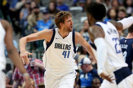 NBA: Erster Sieg für Dallas und Nowitzki