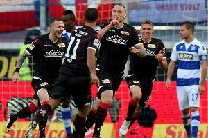 2. Liga: Union Berlin verschenkt Sprung auf Rang drei