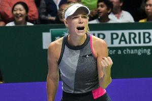 Gala gegen Williams: Wozniacki gewinnt erstmals das WTA-Finale