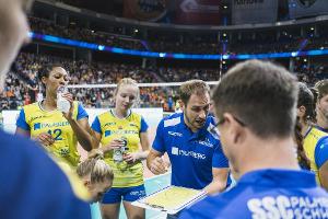 Friedrichshafen und Schwerin gewinnen Volleyball-Supercup