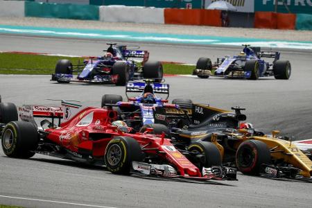 Formel 1: 3,62 Millionen Zuschauer bei Malaysia-GP Formel 1: 3,62 Millionen Zuschauer bei Malaysia-GP