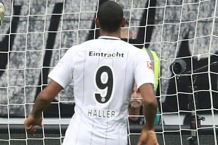 Dank Haller: Frankfurt erreicht Pokal-Achtelfinale Dank Haller: Frankfurt erreicht Pokal-Achtelfinale