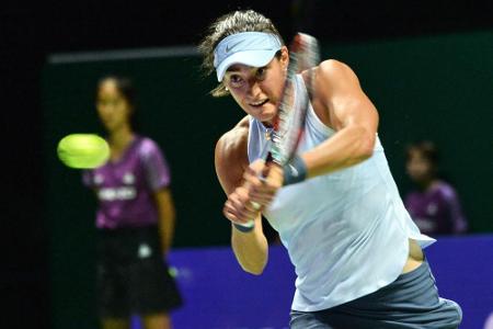WTA-Finale: Debütantin Garcia im Halbinale - Halep zeigt Nerven