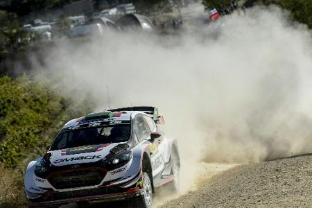 Rallye-WM: Evans bei Heimspiel in Führung - Ogier Dritter Rallye-WM: Evans bei Heimspiel in Führung - Ogier Dritter