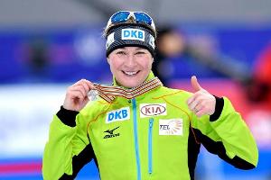 Eisschnelllauf: Pechstein holt DM-Silber hinter Dufter
