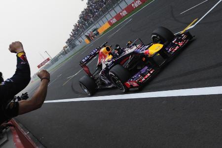Zwischen 2010 und 2013 waren die Österreicher schlichtweg nicht zu schlagen. Red Bull sicherte sich in diesem Zeitraum vier ...