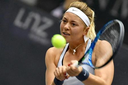 Tennis: Witthöft scheitert in Linz an Rybarikova Tennis: Witthöft scheitert in Linz an Rybarikova