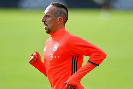 Ribery absolviert wieder Lauftraining