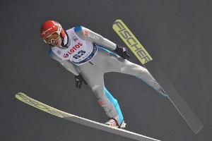 Skispringen: Freitag führt nach dem ersten Durchgang