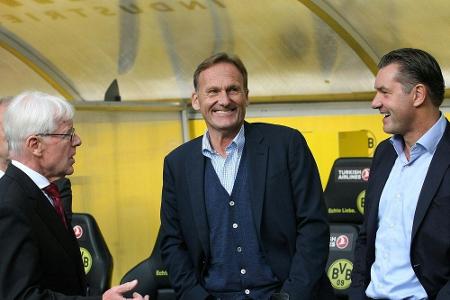 BVB-Präsident Rauball spricht Watzke und Zorc das Vertrauen aus