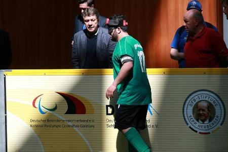Dank Herberger-Stiftung: Blindenfußball-Bundesliga wird fortgesetzt Dank Herberger-Stiftung: Blindenfußball-Bundesliga wird fortgesetzt