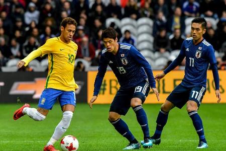 Neymar trifft bei Brasilien-Sieg gegen Japan