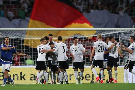 Das letzte Pflichtspiel vor dem Confed Cup ist keine Hürde. Auch im Rückspiel zerlegt die DFB-Auswahl die Mannschaft aus San...