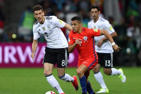 Mit etwas Glück und einer gehörigen Portion Kampfgeist verhindert die deutsche Perspektivmannschaft im zweiten Gruppenspiel ...