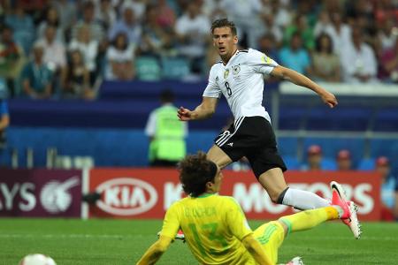 Angeführt vom überragenden Leon Goretzka fertigt Deutschland im Halbfinale des Confed Cups das Team aus Mexiko mit 4:1 ab. D...