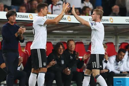 Die Wiedergutmachung für den schwachen Auftritt in Tschechien gelingt eindrucksvoll. In Stuttgart fegt die DFB-Elf das Team ...