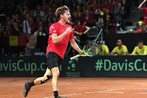 Davis-Cup-Finale: Goffin führt belgisches Quartett an