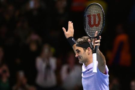 Federer gewinnt auch sein letztes Gruppenspiel Federer gewinnt auch sein letztes Gruppenspiel