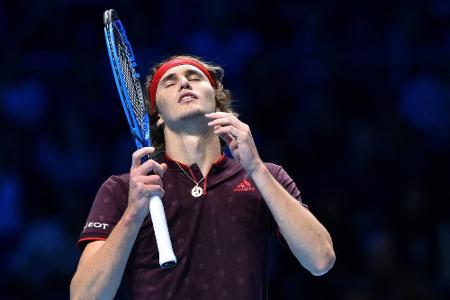 ATP-Finale: Zverev verpasst Halbfinale