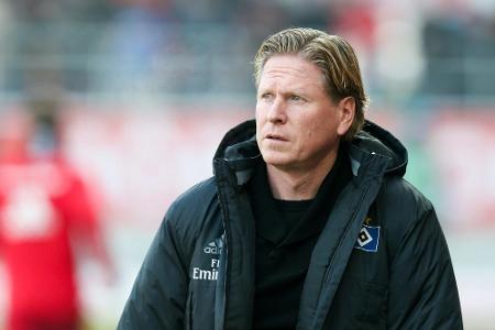 HSV: Kranker Gisdol kann Training nicht leiten