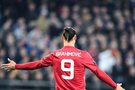 Ibrahimovic feiert Comeback - United siegt 4:1 Ibrahimovic feiert Comeback - United siegt 4:1