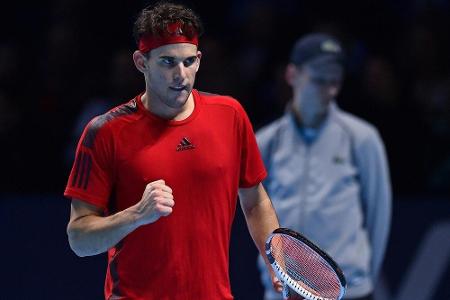 ATP-Finale: Österreicher Thiem wahrt Halbfinal-Chance ATP-Finale: Österreicher Thiem wahrt Halbfinal-Chance
