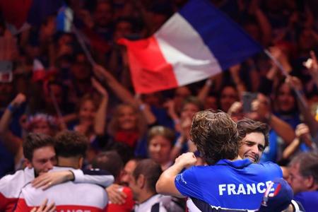 Davis Cup: Frankreich gewinnt zehnten Titel Davis Cup: Frankreich gewinnt zehnten Titel