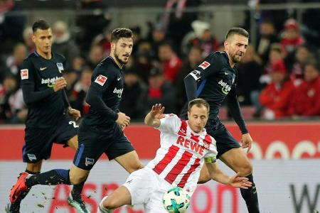Niederlage gegen Hertha: Köln kassiert nächsten Rückschlag